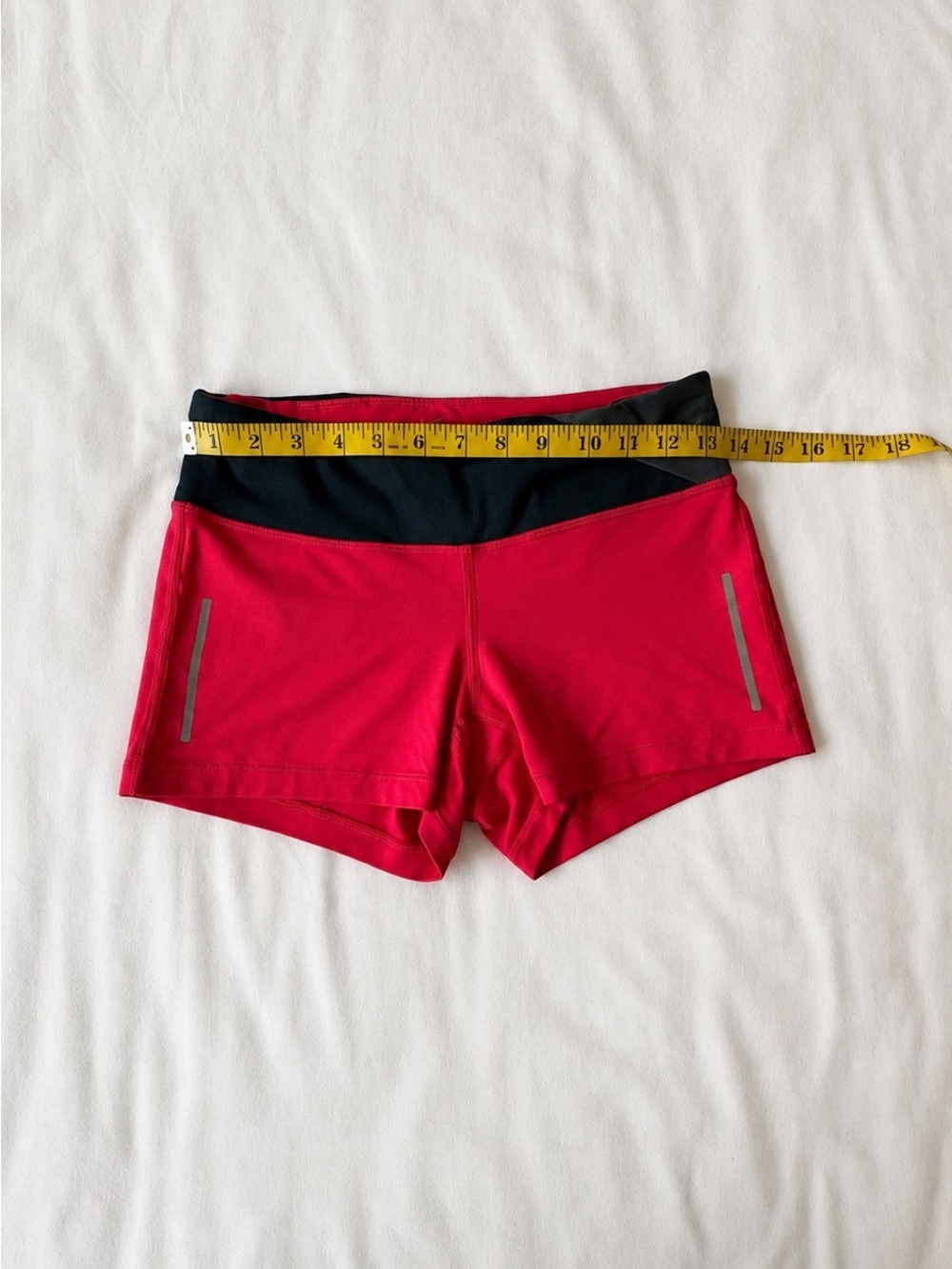 Nike Dri-FIT Red Black Running Shorts Size S - Picture 3 of 6